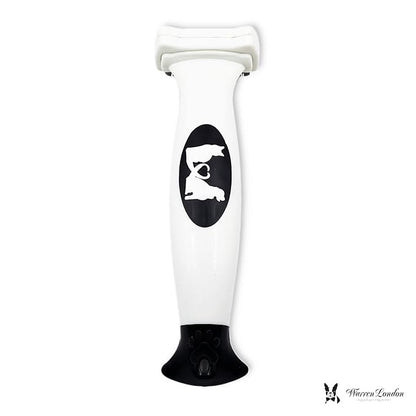 Deshedding Dog Brush by Warren London | Stainless Steel Deshedding Tool | Short Hair - Small