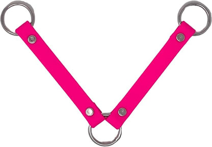 SparkDog Collars Dog Crate Fan Hanger, HotDawg Utility Strap, BioThane Ryobi P3320 Fan Hanger for Ruffland Dog Kennel, Bucket Holder Utility Strap - Made in The USA (Hot Pink)