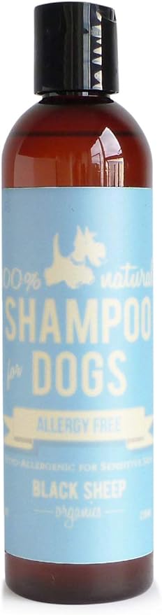 Allergy Free Shampoo for Sensitive Dog Skin - Unscented Hypoallergenic with Natural Ingredient - Olive and Coconut Oil for Dogs with Shea Butter- Made in Canada