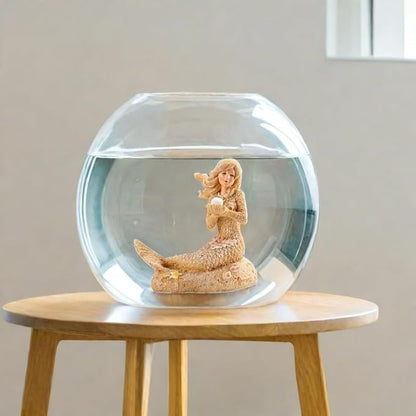 Fish Tanks Decorations, Mermaid Statue ，Mermaid Garden, Fish Tank Decorations, Handicraft Decorations, Mermaid Decorations (Sand Mermaids)
