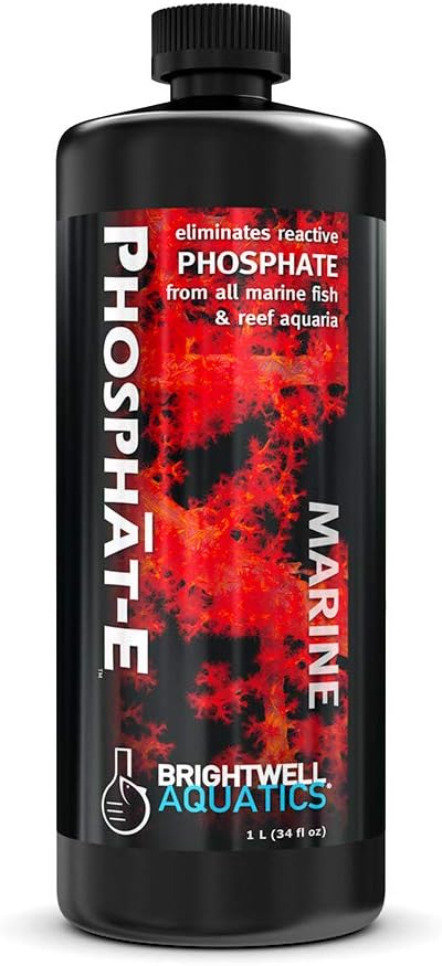 Brightwell Aquatics Phosphat-E - Liquid Phosphate Remover for Marine Fish and Reef Aquarium