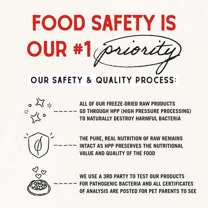 Stella & Chewy's Freeze Dried Raw Chewy_ Chicken Meal Mixers  Dog Food Topper for Small & Large Breeds  Grain Free, Protein Rich Recipe  18 oz Bag