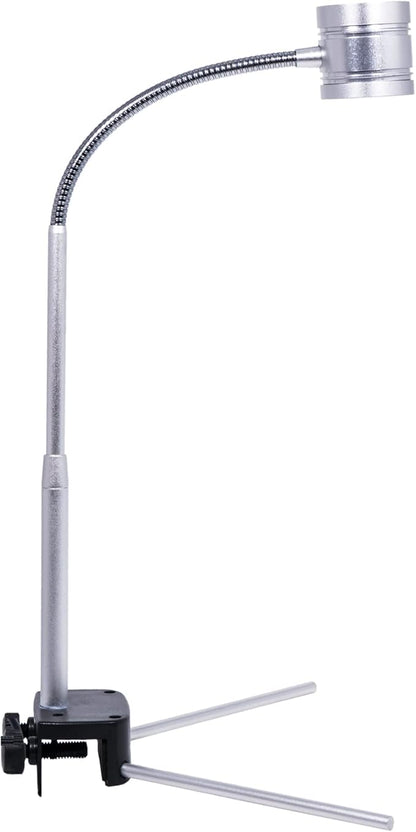 2 in 1 Full Spectrum Clip-On Aquarium Plant Grow Light, Freestanding Freshwater Fish Tank LED Light, 5Watts