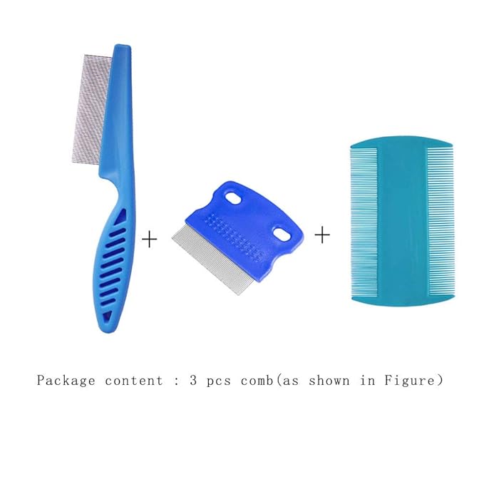 3 Pcs Pet Comb Tear Stain Remover Combs for Dogs, Dog Comb
