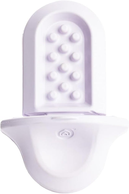 Diggs Groov Crate Training Aid for Puppies - Dog Crate Licking Toy and Puppy Training Aid - Safe, Calming Dog Enrichment Kennel Toy (Lilac)