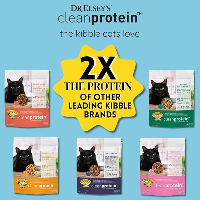 Dr. Elsey's cleanprotein Turkey Cat Kibble 6.6 lb Bag