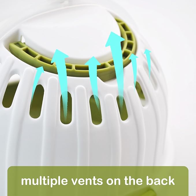 Hamster Carrier Cage with Water Bottle,Portable Dwarf Hamster Travel Carrier Plastic Guinea Pig Carrier Small Animal Breathable Outdoor Cage for Hamsters Chinchillas Hedgehog (Green)