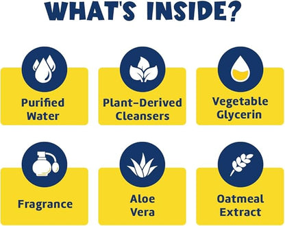 Muddy Mat® Wizz Pet Shampoo for Dogs & Cats - Aloe Vera & Oatmeal Dog Shampoo for Itchy Skin Relief, Smelly Dogs & Sensitive Coats - Natural, Alcohol & Paraben Free - Puppy Shampoo, 17 oz