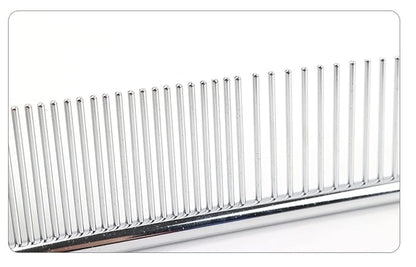 1Pcs Pet Stainless Steel Grooming Comb For Long Short Hair PetP Brush Hair Knots Tangles