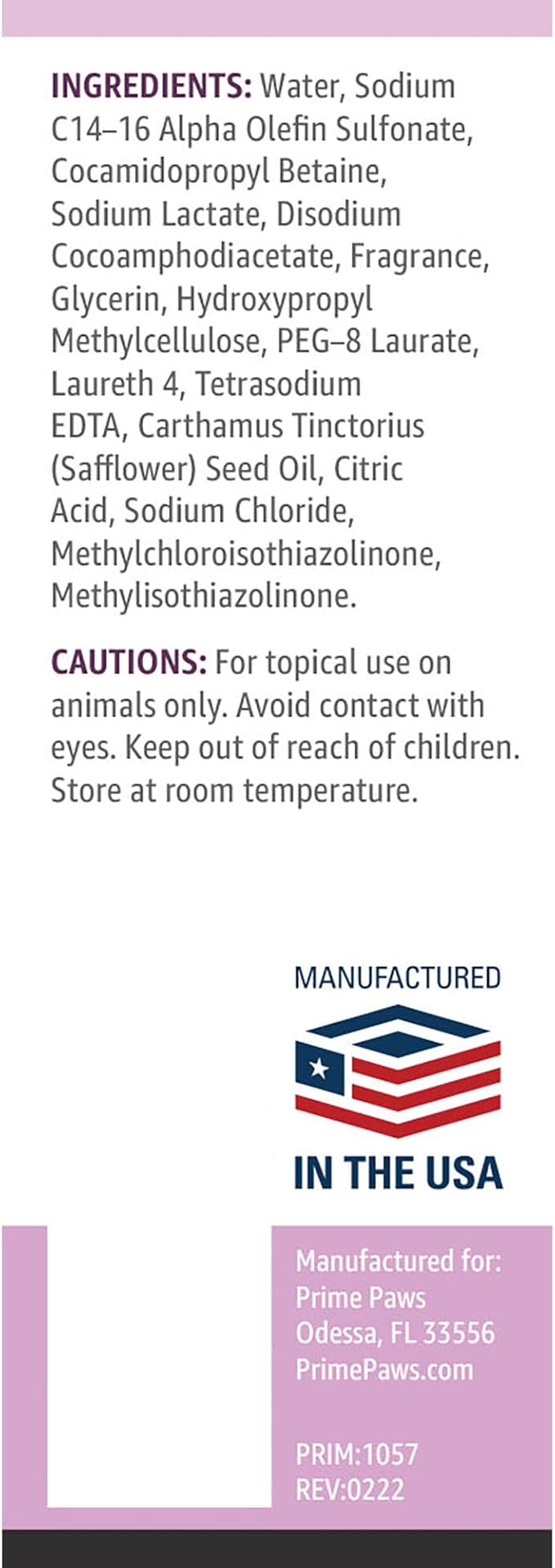 EFA Deodorizing Shampoo for Dogs & Cats - Moisturizing & Hypoallergenic Dog Shampoo for Itchy Skin Relief - Cat Shampoo with Essential Fatty Acids for Dry Skin - 16 oz