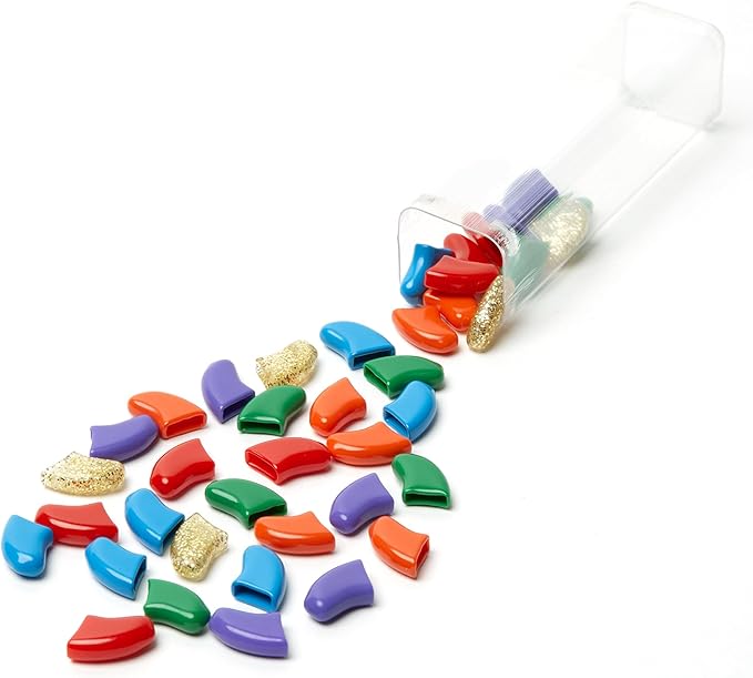 Soft Claws Nail Caps for Dogs with Non-Slip Design Made in USA - 40 Dog Nail Covers for Long-Lasting Protection of Floors and Furniture - Pride, X-Large