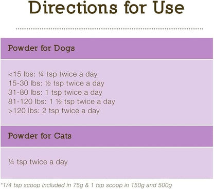 Herbsmith Calm Shen – Herbal Blend for Dogs & Cats – Natural Anxiety Remedy for Dogs & Cats – Feline and Canine Calming Supplement – 150g Powder