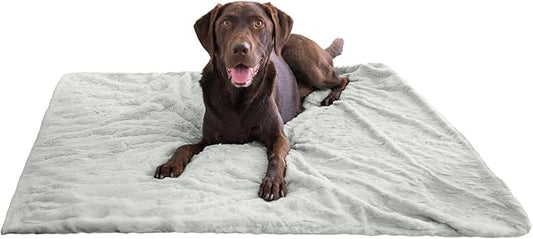 Best Friends by Sheri Calming Lux Dog Blanket, Gray, 40" x 50"