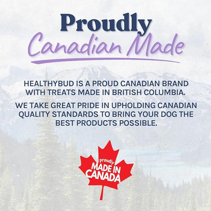 healthybud Hip and Joint Dog Treats - Glucosamine Soft Beef Liver Bites for Senior Dogs, Arthritis Support 4.6oz