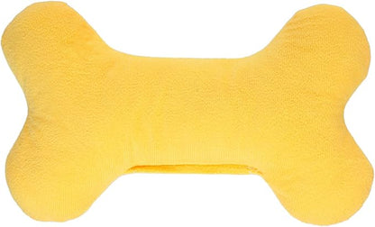 Dog Bone Pillow Bone Shape Pillow for Dogs 6 x 10 Inch Soft Calming Dog Toy for Small Medium Dogs