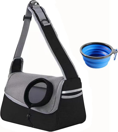 Dog Carriers for Small Dogs, Dog Sling Carrier for Medium Dogs, Puppy Cat Sling Carrier, Pet Carriers for Cat, Small Dog Carrier Purse Pets