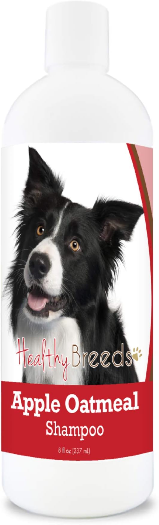 Healthy Breeds Border Collie Apple Oatmeal Dog Shampoo - All Natural, Tearless & Hypoallergenic Cleanser & Conditioner - Best for Dry, Itchy or Irritated Skin - 8 oz