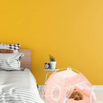 POPETPOP Kennel House Cat Tent Dog Sleeping Tent Interior Decor Outdoor Bed for Dogs Dog Kennels Indoor Outdoor Dog House Puppy Bed Portable Tent Cat Cave Beds Pet Household Supplies Cloth