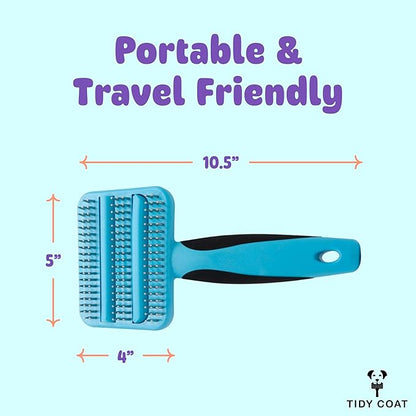 Tidy Coat Wet Wipe Dog Brush, Dog Grooming, Dog Accessories,