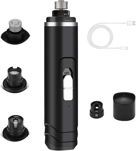 ENJOY PET Dog Nail Grinder, Dog Nail Trimmers, Cat Nail Grinder with Professional 2-Speed 3 Grooming Options for Small Medium Large Dog Cat