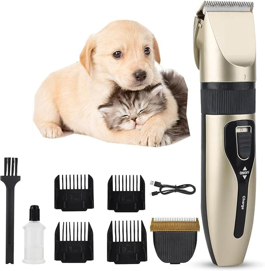Dog Shaver Quiet Hair Clipper Set for Dog Cats Pets