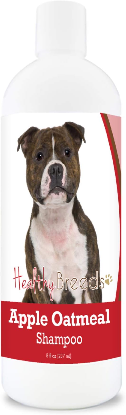 Healthy Breeds Staffordshire Bull Terrier Apple Oatmeal Dog Shampoo - All Natural, Tearless & Hypoallergenic Cleanser & Conditioner - Best for Dry, Itchy or Irritated Skin - 8 oz