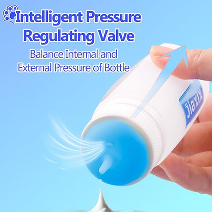 3 Pack Kitten Silicone Bottle Feeding Kit,Nipple & Feeding Kit for Kittens, Reusable Newborn Kitten Supplies, Suitable for Feeding Kitten, Puppy, Rabbit,Hamster (Blue, Small)