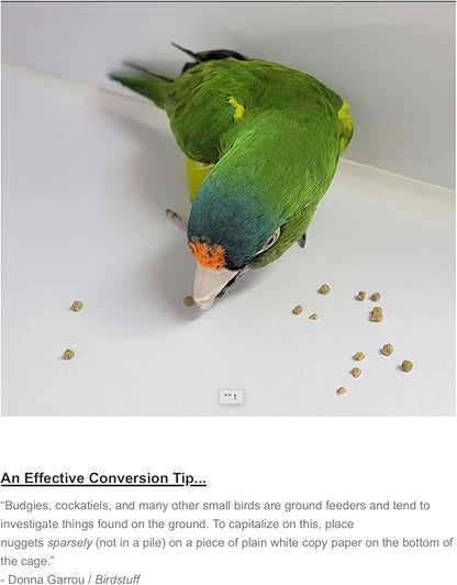 Harrison's Bird Foods Bird Food Adult Lifetime Fine Certified Organic Non-GMO Formula Bird Food 1lb