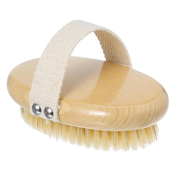 SUPVOX Short Hair Dog Brush - Pets Palm Brush with Bristles,Soft Bristle Pet Brush for Daily Grooming Cats Dogs