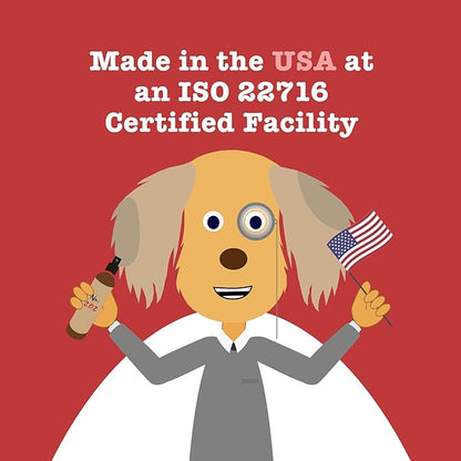 Freshening Spray for Dogs, Deodorizes Coat for Long Lasting Freshness, Alcohol-Free Cologne Spray, Grooming Supplies Safe for Sensitive Skin, Rose, Green tea & Leather Scent, 4 oz.