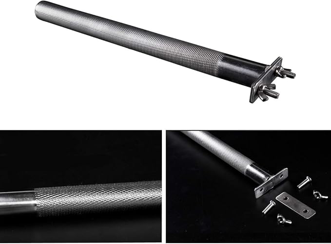 Bird Perch Stainless Steel Stand Parrot Rod Grinding Claws Trimming Beak Nails Grinding Stick Exercise Platform for Parakeet Cockatiel Conure African Grey Macaw Finch Bird Cage Accessories (L)