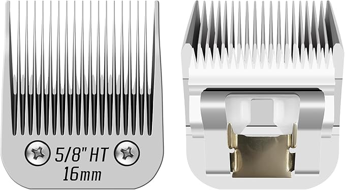 5/8HTï¼64930ï¼ Blade Dog Grooming Clipper Replacement Blades Compatible with Andis Dog Clippers,Detachable Stainless Steel Blade,Size-5/8 HT, Cut Length-5/8 Inch