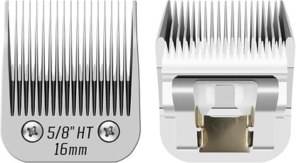 5/8HTï¼64930ï¼ Blade Dog Grooming Clipper Replacement Blades Compatible with Andis Dog Clippers,Detachable Stainless Steel Blade,Size-5/8 HT, Cut Length-5/8 Inch