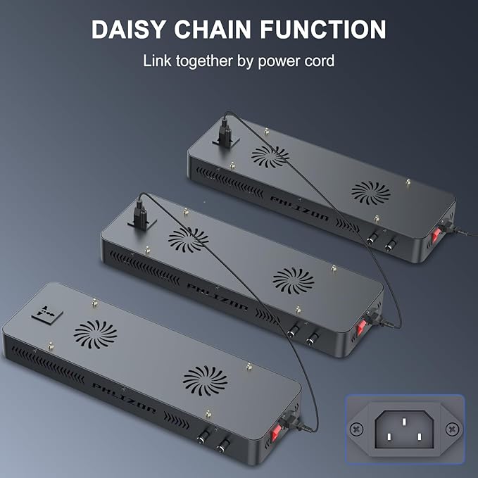 Phlizon 165W Dimmable Full Spectrum Aquarium LED Light Fish Tank LED Reef Decoration Light for Saltwater Freshwater Fish Coral Reef (20"x7"x2.4")