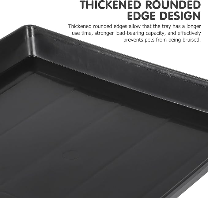 DOITOOL Dog Crate Tray Replacementï¼2PCS Crate Replacement Tray 17.2 Inch for Pet Cages, Crates, and Kennels for Dogs, Cats, Rabbits, Ferrets, and Critters