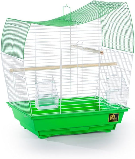 Prevue Pet Products South Beach Wave Top Bird Cage, Lime Green (SP50081)