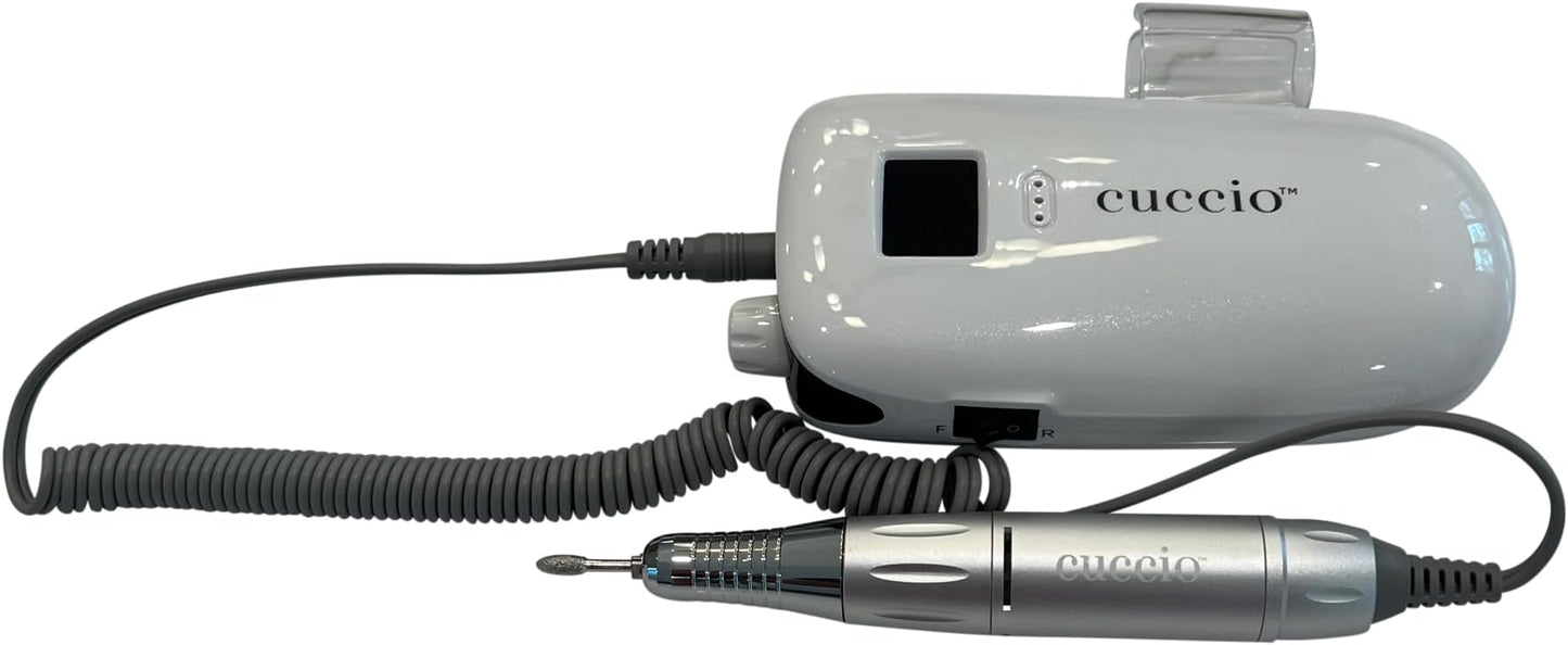 Warren London Dog Nail Grinder for Dogs by Cuccio| MaxPro 35k E-File | Portable, Quiet, Low Vibration with 6 Bit Attachments | Dog Grooming Supplies for Pet Owners and Dog Groomers | USB Charged