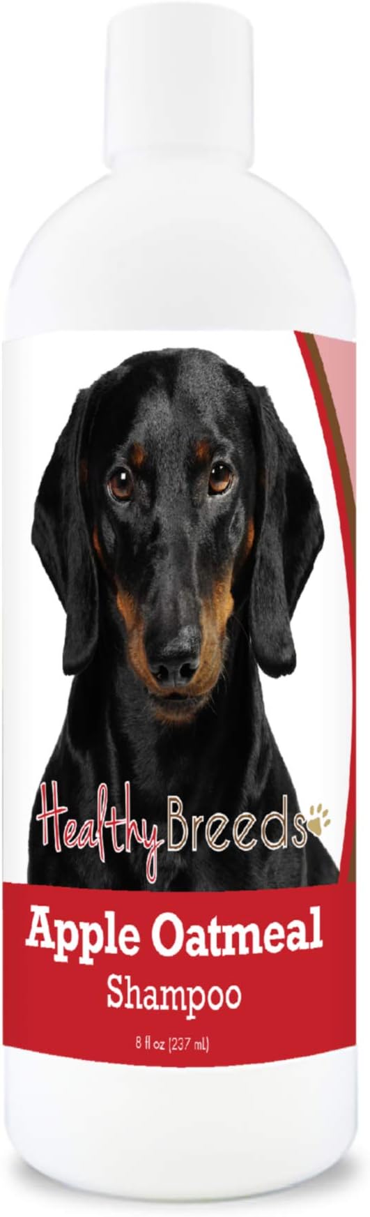 Healthy Breeds Dachshund Apple Oatmeal Dog Shampoo - All Natural, Tearless & Hypoallergenic Cleanser & Conditioner - Best for Dry, Itchy or Irritated Skin - 8 oz