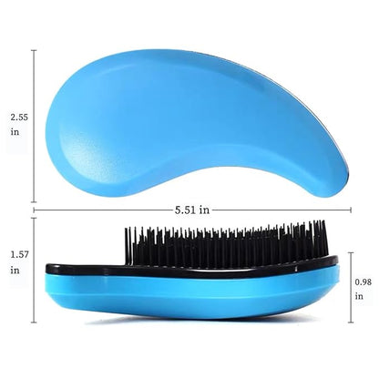 Small Dog Brush- Grooming Tool for Teddy, Yorkies, Maltese, Shih Tzu, Chihuahua - Puppy Hair Brush (Blue)