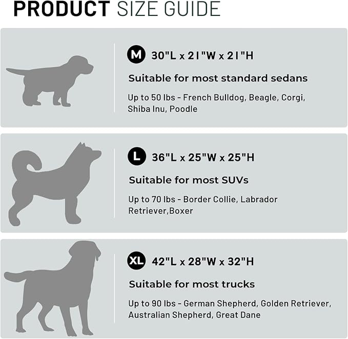 42 Inch Collapsible Dog Crate for Extra Large Dogs - XL Dog Travel Crate Portable with Breathable Mesh Windows, Soft Sided Dog Kennel Foldable for Indoor and Outdoor, Grey