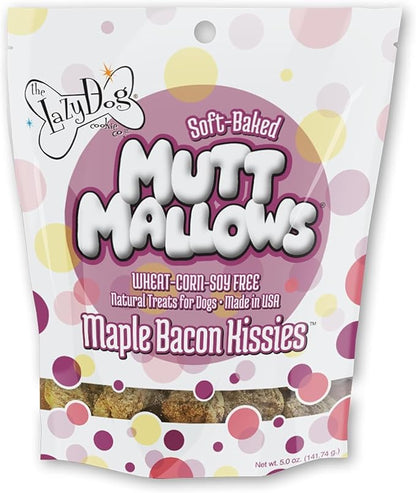 The Lazy Dog Cookie Co. Mutt Mallows Soft Baked Dog Treats, Wheat, Corn & Soy Free, Baked in The USA, 5 oz Cost Saving Variety Bundle (Pack of 3)