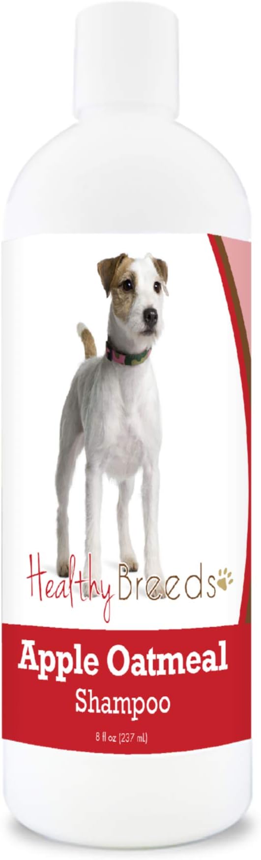 Healthy Breeds Parson Russell Terrier Apple Oatmeal Dog Shampoo - All Natural, Tearless & Hypoallergenic Cleanser & Conditioner - Best for Dry, Itchy or Irritated Skin - 8 oz