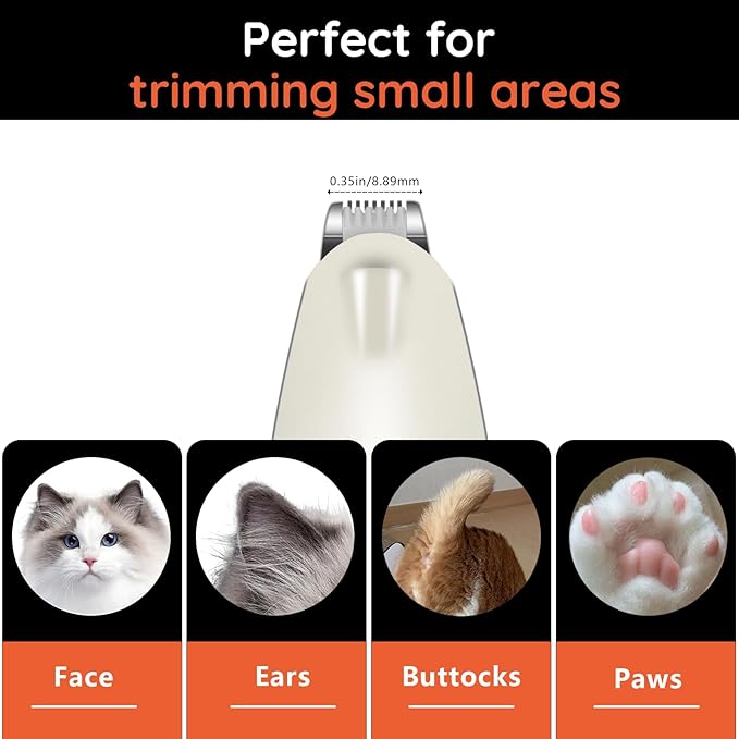 Dog Grooming Kit Dog Nail Trimmers with 3 Grinding Wheels Dog Nail Grinder/Clippers/Trimmers Super Quiet Rechargeable 6-speed Cat Nail Clipper for Large Medium Dogs Cats Small Animal Nail Care