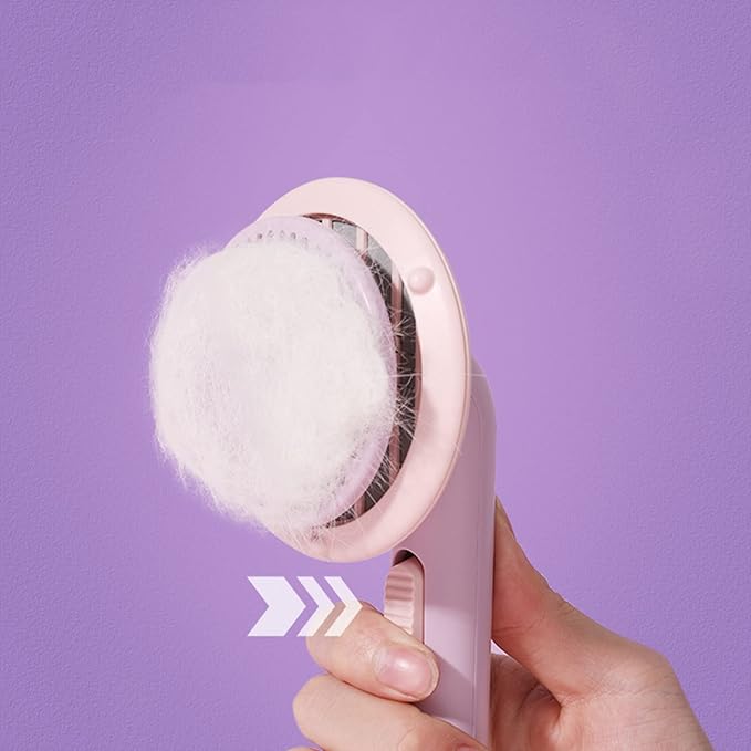 Cat Grooming Brush Pet Comb Hair Removal Dog Cat Hair Removal Comb Massage Self Cleaning Comb Cleaning