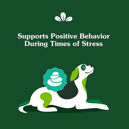 Greenies Supplements Calming Chews for Dogs Chicken Flavor, 14.7 oz. Container of 80 ct.