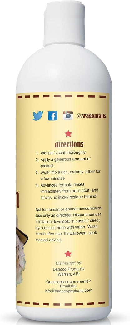 5-in-1 Dog Shampoo and Conditioner | 16 Oz | All Natural, Eco-Friendly Dog Itch Relief Formula | Moisturize/Replenish with Coconut and Palm | Paraben/Sulfate Free with Aloe and Oatmeal