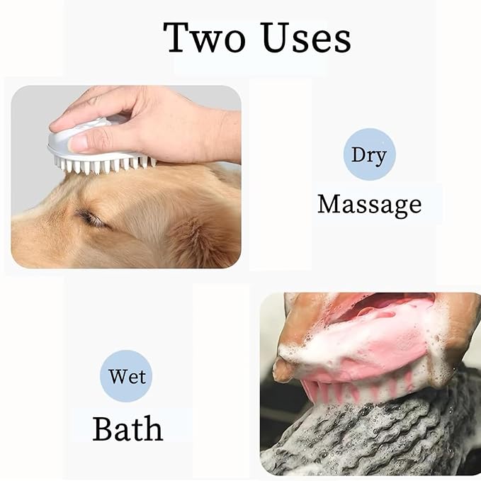 Small Dog Brush- Grooming Tool for Teddy, Yorkies, Maltese, Shih Tzu, Chihuahua - Puppy Hair Brush (Gradient Color)