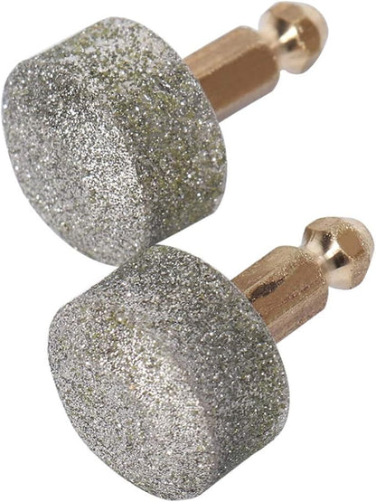 Mipcase 2pcs Dog Nail Replacement Heads Electric Nail Grooming Tool Spare Grinding Wheels Pet Toenail Paws Care