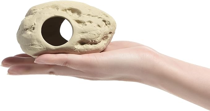 ALEGI Aquarium Decoration Rock Caves, Betta Fish Tank Accessories Hideout, Cichlid Stackable Cave Hiding (Small & Medium & Large)