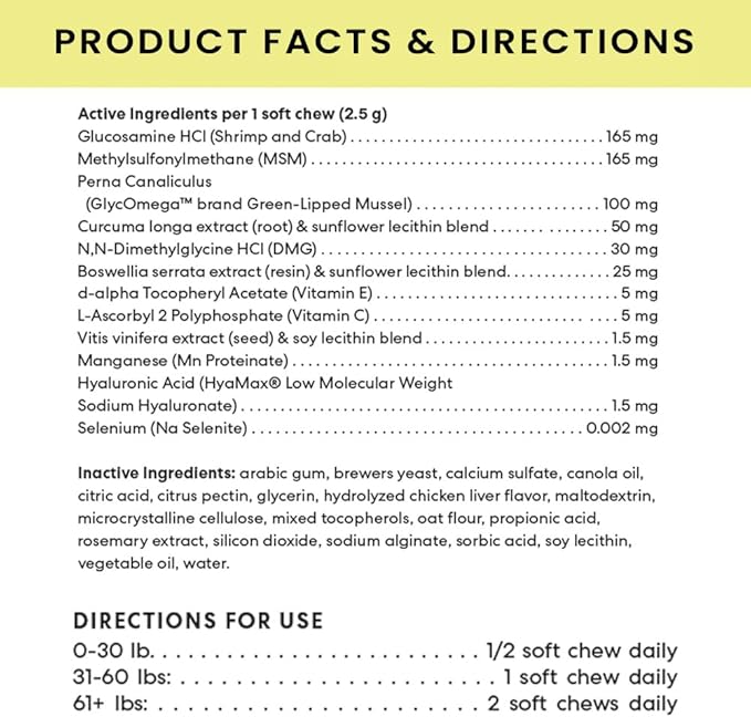 The Pets Table 8-in-1 Soft Chews Chicken Flavored All in One Supplement for Dogs - Dog Multivitamin Supports Mobility, Gut & Heart, 50 Chews